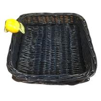 Porta Guardanapos Em Vime Chez Home - Un Porta Guardanapos Em Vime Chez Home - Un