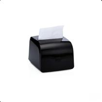 Porta Guardanapos Interfolhado para Mesa de Restaurante Lanchonete Bar Dark Preto