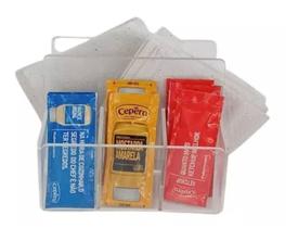 Porta Guardanapos Sache Acrílico Bar Mesa Cozinha 50 Peças