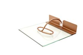 Porta guardanapos slim 180 x 180 mm cobre