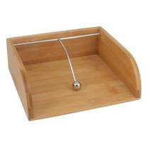 Porta-Guardanapos TerraFusion em Bambu e Metal