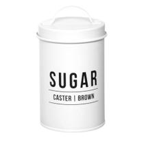 Porta Herméticos Açúcar Condimentos Decoração 800ml Branco