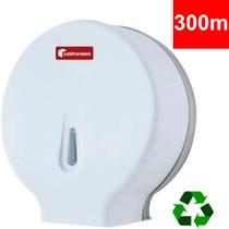 Porta Higiênico Rolão 300m Plástico Plus Line Ecológico Cor Branco - TRILHA