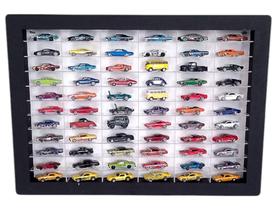 Porta Hot Wheels Expositor 66 Carrinho Mdf Preto