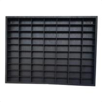 Porta Hot Wheels P/70 Carrinhos Mdf Pintado - Preto Estante Porta Hot Wheels P/70 Carrinhos Mdf Pintado - Preto Estante