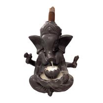 Porta Incenso Incensário Cascata Fumaça Ganesha
