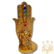 Porta incenso Incensário Místico Mão de Hamsá de Fátima Buda Ganesha