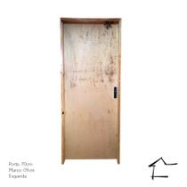 Porta Interna Pinus Marco 09cm / 70 - Esquerda