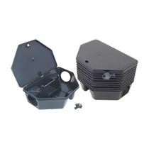 Porta Isca Com Chave Proteção Para Crianças e Animais - Kit C/04 Unidades Porta Isca Com Chave Proteção Para Crianças e Animais - Kit C/04 Unidades