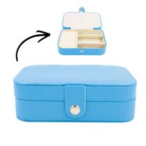 Porta Joia Premium De Mesa Couro Com Interior Em Veludo Macio Porta Joia Premium De Mesa Couro Com Interior Em Veludo Macio