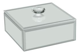 Porta Joias Caixa Organizadora Home&co Espelhado Mdf 4x10x10