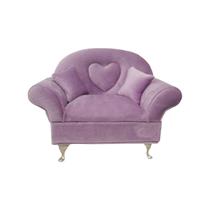 Porta Joias de Veludo com Espelho Sofá Abre e Fecha