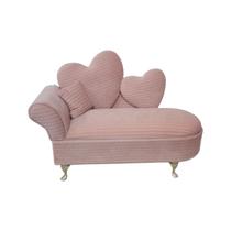 Porta Joias de Veludo Sofá Abre e Fecha com Espelho