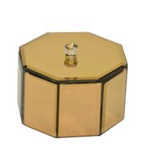 Porta Jóias Espelhado 10x10x6 cm - Mabruk Porta Jóias Espelhado 10x10x6 cm - Mabruk