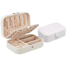 Porta Joias Estojo Caixa Colar Bijuteria Portatil Viagem Top Porta Joias Estojo Caixa Colar Bijuteria Portatil Viagem Top