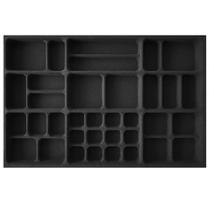 Porta Joias (L 667mm C 436mm A 45mm) PJ22 Preto Moldplast PRETO