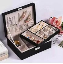 Porta Joias Luxo Divisorias Feminino Organizador Prático Porta Joias Luxo Divisorias Feminino Organizador Prático