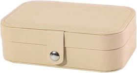 Porta Joias Retangular Médio Com Divisórias Portátil MS-13