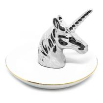 Porta Jóias - Unicórnio - Prateado