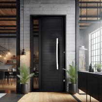 Porta Lambri Pivotante de Aluminio 227x115x10,5cm com Visor e Puxador Reto Abertura Direita CRV Porta Lambri Pivotante de Aluminio 227x115x10,5cm com Visor e Puxador Reto Abertura Direita CRV