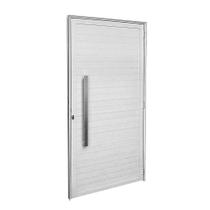 Porta Lambri Puxador Alumínio Branco Direita 210x90x6cm Fortsul