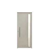 Porta Lambril 2,10(A) X 0,80(L) Com Visor e Puxador Aluminio Branco Lado Direito - Hale Porta Lambril 2,10(A) X 0,80(L) Com Visor e Puxador Aluminio Branco Lado Direito - Hale