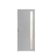 Porta Lambril 2,10(A) X 0,90 (L) Com Visor e Fechadura Aluminio Branco Lado Direito - Hale
