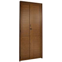 Porta Lambril Camarão 210x70cm Cerejeira Fortsul Esquadrisul Abertura Direita Marrom Porta Lambril Camarão 210x70cm Cerejeira Fortsul Esquadrisul Abertura Direita Marrom