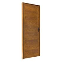 Porta Lambril com Fechadura Esquerda Topsul 210x80cm Esquadrisul Marrom