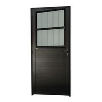 Porta Lambril com Grade Super 25 Vidro Boreal 210cm x 86cm Brimak Abertura Direita Preto Porta Lambril com Grade Super 25 Vidro Boreal 210cm x 86cm Brimak Abertura Direita Preto