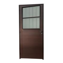 Porta Lambril com Grade Super 25 Vidro Boreal 210cm X 86cm Brimak Abertura Direita Porta Lambril com Grade Super 25 Vidro Boreal 210cm X 86cm Brimak Abertura Direita