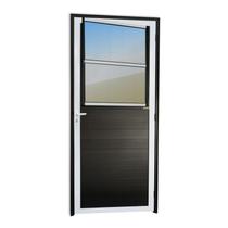 Porta Lambril com Grade Super 25 Vidro Reflex 210cm X 86cm Brimak Abertura Esquerda
