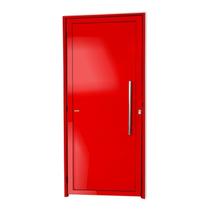 Porta Lambril com Puxador Super 25 210cm x 100cm Brimak Abertura Direita Vermelho Porta Lambril com Puxador Super 25 210cm x 100cm Brimak Abertura Direita Vermelho