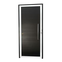 Porta Lambril com Puxador Super 25 210cm x 90cm Brimak Abertura Direita Mix Preto Porta Lambril com Puxador Super 25 210cm x 90cm Brimak Abertura Direita Mix Preto