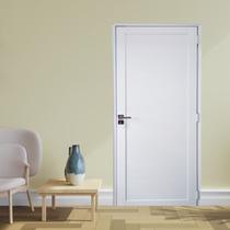 Porta Lambril de Alumínio 210 X 100cm com Maçaneta Premium Linha 30 Lado Direito Esquadrias Bergamo Porta Lambril de Alumínio 210 X 100cm com Maçaneta Premium Linha 30 Lado Direito Esquadrias Bergamo