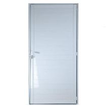 Porta Lambril de Alumínio Branco 2.10 X 0.70 x 0.045 com Maçaneta Porta Lambril de Alumínio Branco 2.10 X 0.70 x 0.045 com Maçaneta