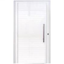 Porta Lambril de Alumínio Branco 2.10 X 0.90 x 0.045 com Puxador Porta Lambril de Alumínio Branco 2.10 X 0.90 x 0.045 com Puxador