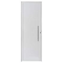Porta Lambril de Alumínio Branco Com Puxador Hale Esquadrias - Lado Esquerdo - 2.10 (A) X 0.80 (L) Porta Lambril de Alumínio Branco Com Puxador Hale Esquadrias - Lado Esquerdo - 2.10 (A) X 0.80 (L)