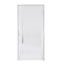 Porta Lambril de Alumínio Branco com Puxador Linha Roma