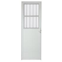 Porta Lambril de Alumínio Branco Social CMC Classic - Lado Esquerdo - 2.10 (A) x 0.90 (L) Porta Lambril de Alumínio Branco Social CMC Classic - Lado Esquerdo - 2.10 (A) x 0.90 (L)