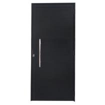 Porta Lambril de Alumínio Direita 210 X 80cm com Puxador Linha Veneza Esquadrias Bergamo