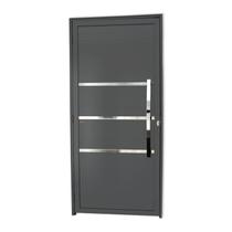 Porta Lambril Evolution com Puxador Super 25 210cm X 100cm Brimak Abertura Direita Porta Lambril Evolution com Puxador Super 25 210cm X 100cm Brimak Abertura Direita