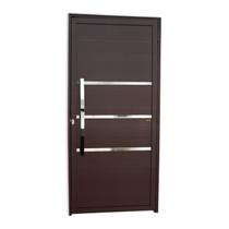 Porta Lambril Evolution com Puxador Super 25 210cm X 100cm Brimak Abertura Esquerda Porta Lambril Evolution com Puxador Super 25 210cm X 100cm Brimak Abertura Esquerda