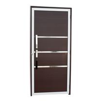 Porta Lambril Evolution com Puxador Super 25 210cm X 100cm Brimak Abertura Esquerda Porta Lambril Evolution com Puxador Super 25 210cm X 100cm Brimak Abertura Esquerda