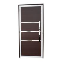 Porta Lambril Evolution com Puxador Super 25 210cm X 100cm Brimak