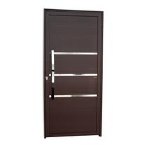 Porta Lambril Evolution com Puxador Super 25 210cm X 90cm Brimak Abertura Esquerda Porta Lambril Evolution com Puxador Super 25 210cm X 90cm Brimak Abertura Esquerda