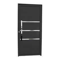 Porta Lambril Evolution com Puxador Super 25 210cm X 90cm Brimak Abertura Esquerda Porta Lambril Evolution com Puxador Super 25 210cm X 90cm Brimak Abertura Esquerda