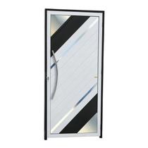 Porta Lambril Oasis com Puxador Super 25 210cm x 90cm Brimak Abertura Esquerda Mix Preto Porta Lambril Oasis com Puxador Super 25 210cm x 90cm Brimak Abertura Esquerda Mix Preto