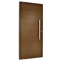 Porta Lambril Pivotante com Puxador Topsul 220x100cm Esquadrisul Abertura Direita