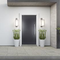 Porta Lambril Pivotante com Puxador Topsul 220x120cm Esquadrisul Abertura Direita
